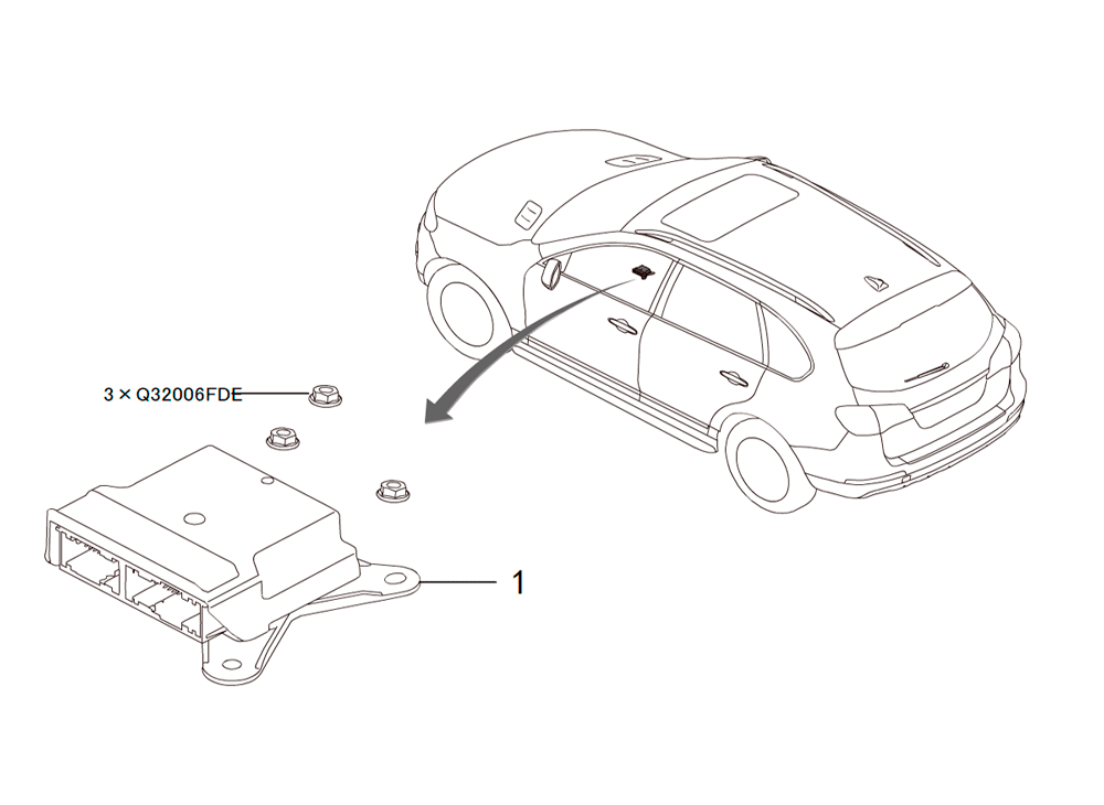 AIR BAG ECU