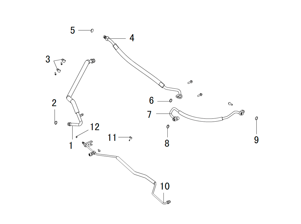 трубы системы охлаждения 2