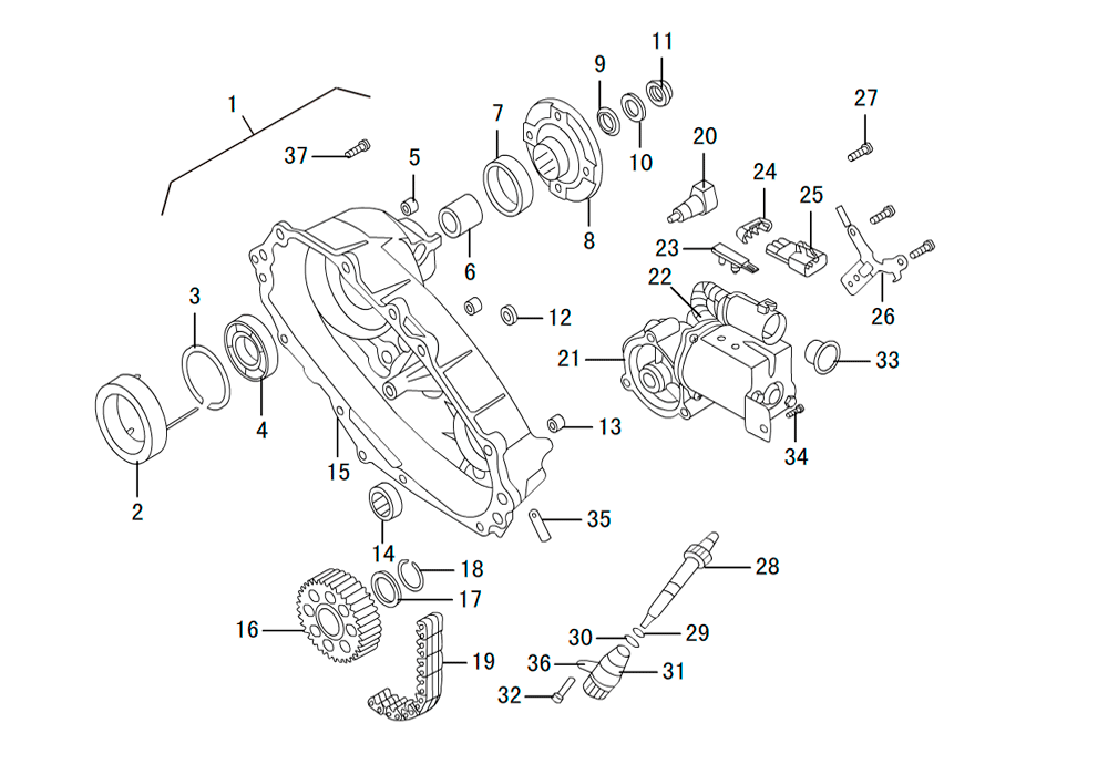 раздатка TRANSFER CASE(4)